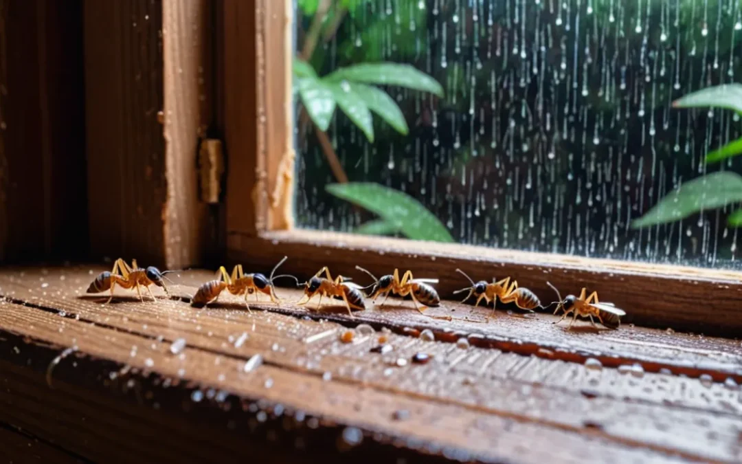 Temporada de Chuva é tempo de problemas com pragas na certa!