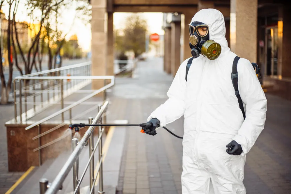 Clean Up é um serviço de sanitização para higienização e desinfecção de ambientes