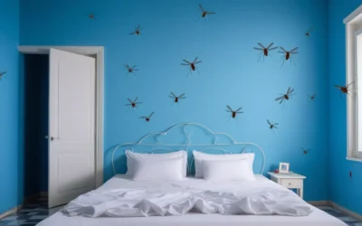 Como matar mosquitinhos do teto?